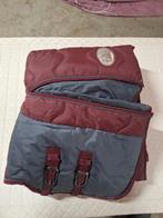 Mooie nieuwe grijs/rode paardendeken maat 195, Dieren en Toebehoren, Ophalen of Verzenden, Nieuw