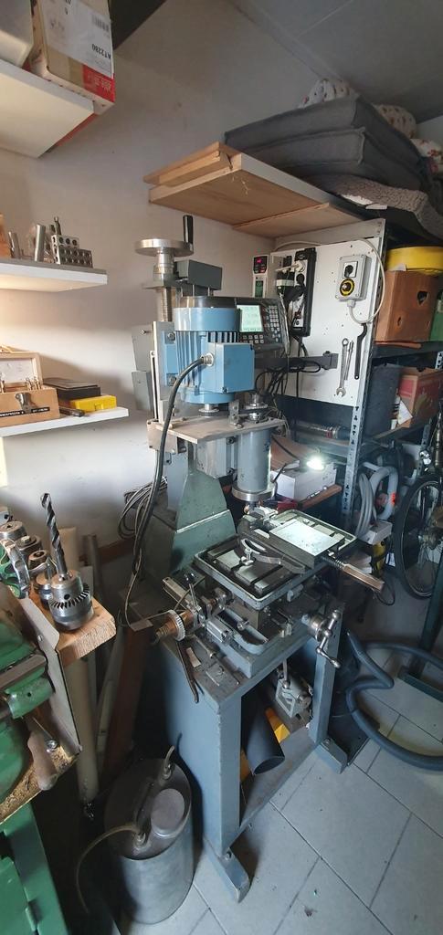 metaalfreesbank, Doe-het-zelf en Verbouw, Gereedschap | Freesmachines, Gebruikt, Overige soorten, Ophalen