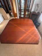 Eettafel Italiaans kersenhout, Huis en Inrichting, Tafels | Eettafels, Ophalen, Vierkant, Zo goed als nieuw, Vijf personen of meer