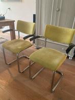 Dykmeyer buisframestoelen - set van 2, Huis en Inrichting, Stoelen, Ophalen, Gebruikt, Twee, Overige kleuren