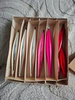 Kerst pegels vintage 8 stuks, Ophalen of Verzenden, Zo goed als nieuw