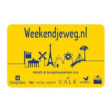 Weekendjeweg cadeaukaart beschikbaar voor biedingen