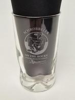 # Schrobbeler On The Rocks Glas. Zeldzaam en uniek, Verzamelen, Ophalen of Verzenden, Zo goed als nieuw, Borrel- of Shotglas