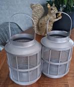 🖤 Twee Nieuwe Lantaarns/Windlichten van Riviera Maison, Ophalen, Nieuw, Overige materialen, Minder dan 25 cm