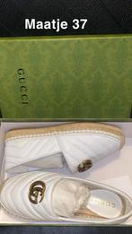 Gucci instappers / wit – maat 37 – zo goed als nieuw, Kleding | Dames, Schoenen, Ophalen of Verzenden, Zo goed als nieuw, Wit