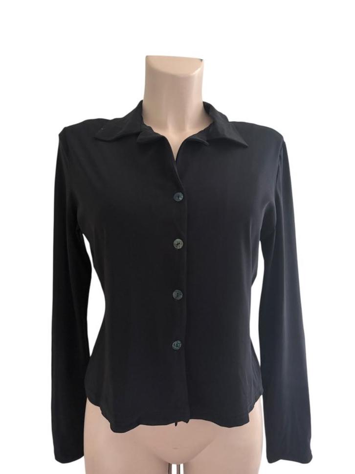 Margriet Nannings vest M, Kleding | Dames, Truien en Vesten, Zo goed als nieuw, Maat 38/40 (M), Zwart, Ophalen of Verzenden