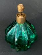 Groene vintage parfum verstuiver., Toebehoren, Gebruikt, Ophalen of Verzenden