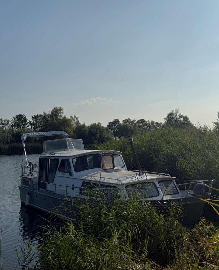 Crown kruiser 975 AK binnen - buiten besturing #staal, Watersport en Boten, Bootonderdelen, Zo goed als nieuw, Motor en Techniek