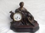 antieke pendule napoleon III Japy Freres tafelklok lopend, Antiek en Kunst, Antiek | Klokken, Ophalen