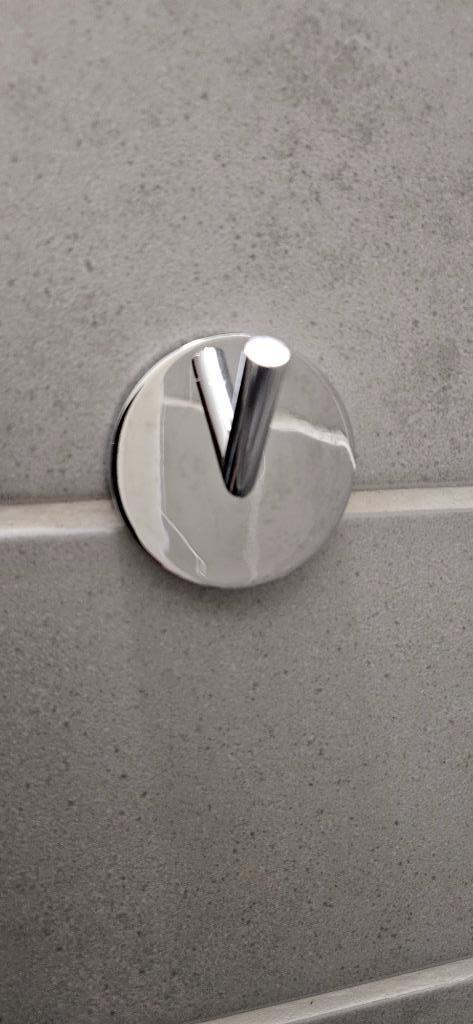 Handdoek haak chroom Haceka  Haak voor handdoek / gastendoek, Huis en Inrichting, Badkamer | Badtextiel en Accessoires, Nieuw