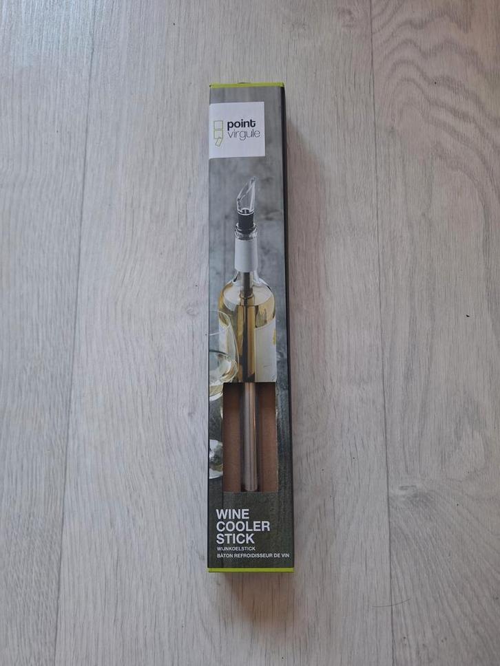 Wine cooler stick Point-Virgule met schenktuit, Verzamelen, Wijnen, Nieuw, Overige typen, Frankrijk, Ophalen of Verzenden
