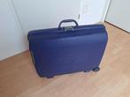 koffer, Sieraden, Tassen en Uiterlijk, Koffers, Hard kunststof, 45 tot 55 cm, Slot, Zo goed als nieuw