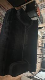 Zitmaxx bank Candy in zwart velvet, Ophalen, 100 tot 125 cm, 150 tot 200 cm, Tweepersoons