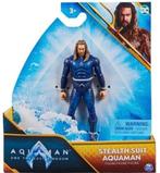 DC Aquaman: Actiefiguur 10 cm: Stealth Suit Aquaman, ., Nieuw, Ophalen of Verzenden, .