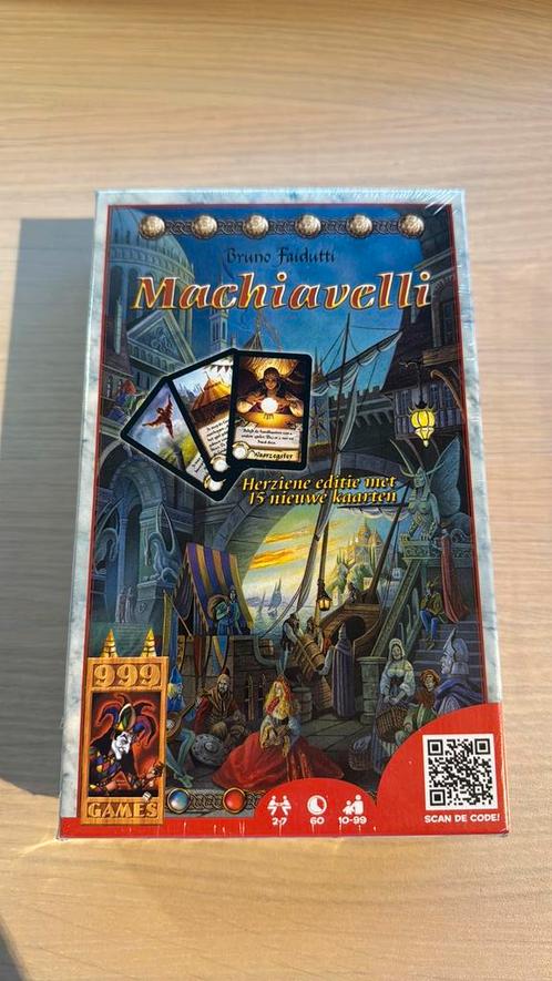 Machiavelli Kaartspel Herziene Editie met 15 nieuwe kaarten, Hobby en Vrije tijd, Gezelschapsspellen | Kaartspellen, Nieuw, Een of twee spelers