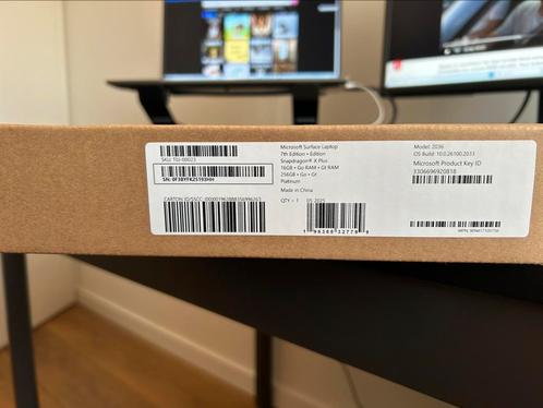 NIEUWE Microsoft Surface Laptop 7/13,8”/SD X Plus/16GB/256GB, Computers en Software, Windows Laptops, Nieuw, 14 inch, SSD, 3 tot 4 Ghz
