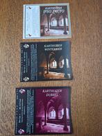 3 x Karthuizer bier etiket, ongebruikt, Verzamelen, Ophalen of Verzenden, Nieuw, Overige typen, Overige merken