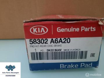 Remblokken achter Kia / Hyundai 58302-A6A20 beschikbaar voor biedingen