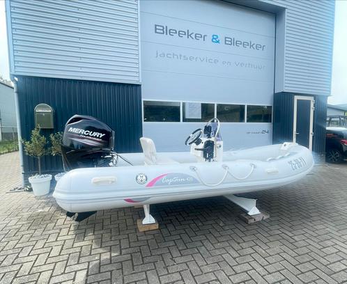 Silver Marine capitain 420, mercury 40pk, 4cil, Watersport en Boten, Rubberboten, Zo goed als nieuw, Overige merken, Overige materialen