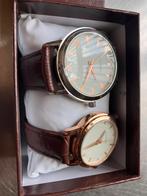 Pierre Cardin horloges, Sieraden, Tassen en Uiterlijk, Horloges | Heren, Overige merken, Leer, Staal, Polshorloge