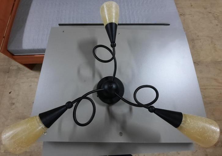 Lampen, Huis en Inrichting, Lampen | Hanglampen, Zo goed als nieuw, Glas, Kunststof, Metaal, Overige materialen, Ophalen