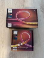 Philips Hue Gradient Lightstrip 2m + 1m Uitbreiding, Ophalen of Verzenden, Nieuw, Kunststof, Minder dan 50 cm