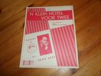 'n klein hotel voor twee - rene de vos / jef de winter, Gebruikt, Zang, Ophalen of Verzenden, Artiest of Componist