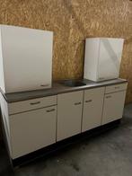 Keukenblokje 210cm breed, Huis en Inrichting, Keuken | Keukenelementen, Ophalen, Gebruikt, 200 cm of meer, Minder dan 100 cm