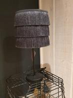 Tafellamp met franjes op de lampenkap, Minder dan 50 cm, Nieuw, Stof, Vintage