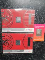 3 zilveren postzegels 2001 2013, Postzegels en Munten, Ophalen of Verzenden