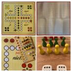 Spel Mens erger je niet buitenspel kleed 90 x 90 cm groot, Hobby en Vrije tijd, Gezelschapsspellen | Bordspellen, Ophalen of Verzenden