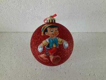 Disney pinocchio  (pinokkio)  – kerstbal –  Onbreekbaar kers