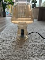 Tafellamp, Huis en Inrichting, Lampen | Tafellampen, Ophalen, Zo goed als nieuw, Glas, Minder dan 50 cm