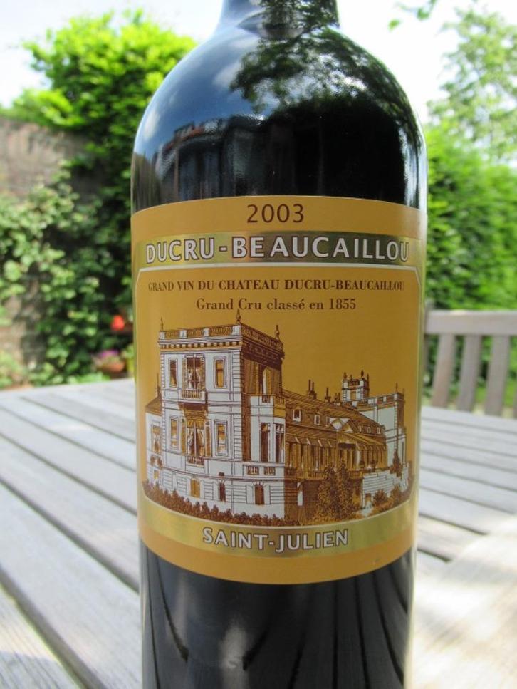 Ducru Beaucaillou 2003 st Julien, Verzamelen, Wijnen, Nieuw, Rode wijn, Frankrijk, Vol, Ophalen of Verzenden