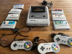 Super Famicom Console met Games & Flashmaster, Ophalen of Verzenden, Gebruikt, Met 3 controllers of meer, Met games