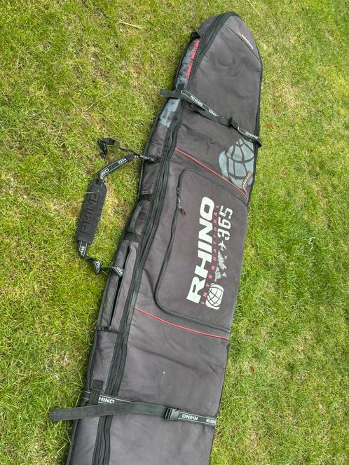 Rhino globetrotter 9.2 double boardbag surfboards tas, Watersport en Boten, Golfsurfen, Zo goed als nieuw, Ophalen