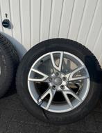 Audi Velgen met Winterbanden 215/60R17, Auto-onderdelen, Banden en Velgen, Ophalen, Banden en Velgen, 17 inch, Winterbanden