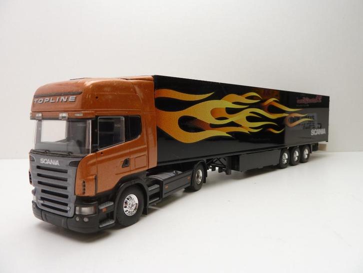 Scania R Topline  '' Tekno '', Hobby en Vrije tijd, Modelauto's | 1:50, Zo goed als nieuw, Bus of Vrachtwagen, Tekno, Ophalen of Verzenden