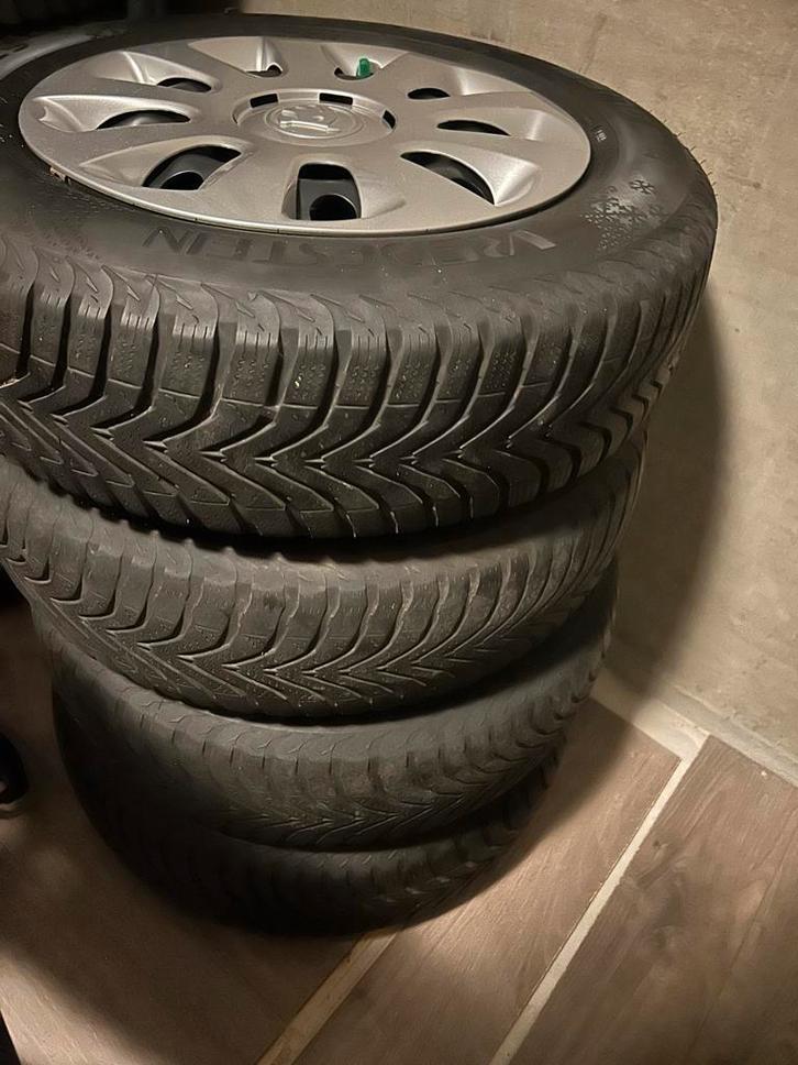 Skoda Citygo Stalen Velg met Wieldop, Auto-onderdelen, Banden en Velgen, Velg(en), Winterbanden, 14 inch, 165 mm, Personenwagen