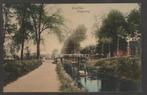 drachten  hoogebrug, Verzamelen, Ansichtkaarten | Nederland, Verzenden, Voor 1920, Gelopen, Friesland