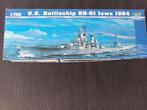 Trumpeter U.S. battleship BB-61 IOWA 1984 1-700, Hobby en Vrije tijd, Modelbouw | Boten en Schepen, Nieuw, Overige merken, Ophalen of Verzenden