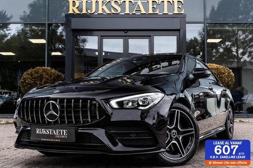 Mercedes CLA-klasse 250 e AMG|PANO|BURMESTER|CAMERA|LED|18'', Auto's, Mercedes-Benz, Bedrijf, Te koop, CLA, ABS, Achteruitrijcamera