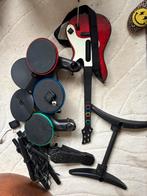 Guitar Hero & Band Hero PlayStation Complete set, Muziek, Gebruikt, Eén computer, Ophalen of Verzenden