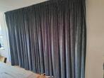 Blauwe Verduisterende Gordijnen - 263 x 180 cm, 150 tot 200 cm, Ophalen of Verzenden, Zo goed als nieuw, 200 cm of meer