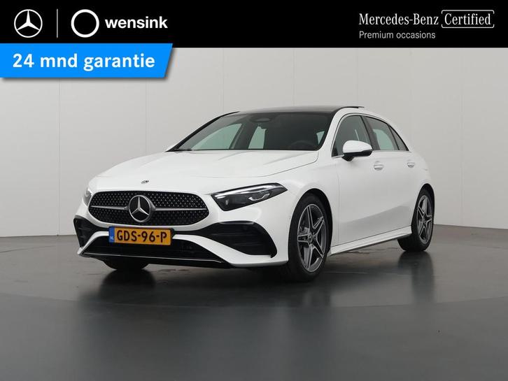 Mercedes-Benz A-klasse 180 AMG Line | Sfeerverlichting | Pan, Auto's, Mercedes-Benz, Bedrijf, Te koop, A-Klasse, ABS, Achteruitrijcamera