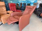 Prominent Toscana relax stoel relaxfauteuil gratis bezorgd, Verzenden, Nieuw, Leer