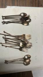 Zilveren bestek AH 90 jaar, Antiek en Kunst, Ophalen of Verzenden
