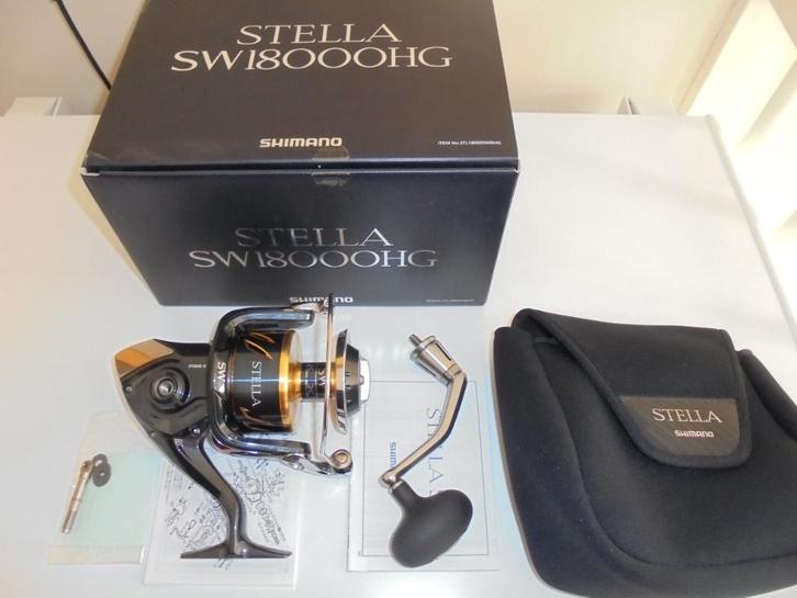 Big Game Shimano Stella SW-C 18000HG Molen Made in Japan., Watersport en Boten, Hengelsport | Zeevissen, Nieuw, Molen, Ophalen of Verzenden