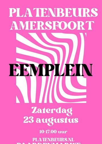 Platenbeurs Amersfoort zaterdag 23 augustus Eemplein beschikbaar voor biedingen