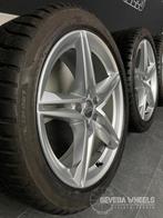 18” Audi A4 B8 B9 velgen + winterbanden 5x112 8W0 601 025EC, Auto-onderdelen, Banden en Velgen, Banden en Velgen, Gebruikt, Personenwagen